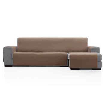 Protector Cubresofa Sofa Chaise Longue Derecha Dover 240 Cm Tacto Algodón.color Ante