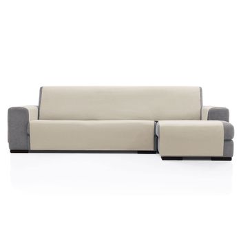 Protector Cubresofa Sofa Chaise Longue Derecha Dover 280 Cm Tacto Algodón.color Natural