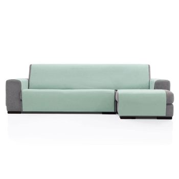 Protector Cubresofa Sofa Chaise Longue Derecha Dover 240 Cm Tacto Algodón.color Turquesa