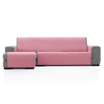 Protector Cubresofa Sofa Chaise Longue Izquierda Dover 280 Cm Tacto Algodón.color Rosa Pastel