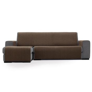 Protector Cubresofa Sofa Chaise Longue Izquierda Doha Extra 280 Cm Tacto Algodón.color Ante