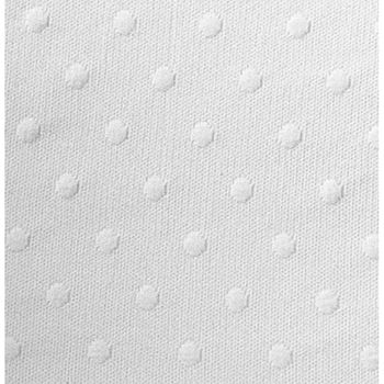 Colcha Hosteline Carmina Blanco Cama De 150 (1 Pieza)