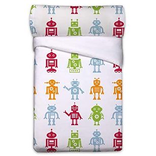 Funda Nórdica Robots Cama 90