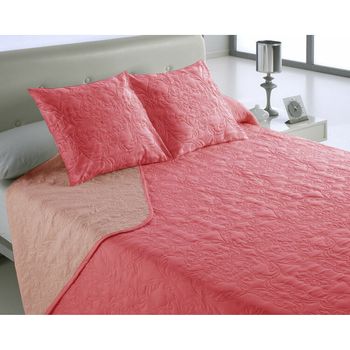 Colcha Hosteline Vegas Rojo Cama De 180 (3 Piezas)