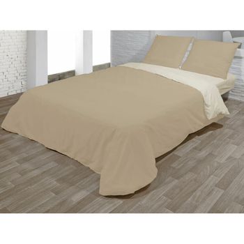 Juego De Funda Nórdica Hosteline Vegas Beige Cama De 90 2 Piezas