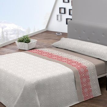 Juego De Sábanas Tres Piezas Coralina Goly Cama 105 Cm Gris con Ofertas en  Carrefour