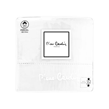 Juego De Sábanas Pierre Cardin Arcadia Blanco Cama De 135