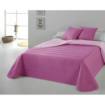 Colcha Hosteline Vegas Malva Cama De 135 (3 Piezas)