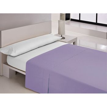 Sábana Encimera Happy Home Mix Colors Lila Cama De 105