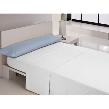 Funda De Almohada Happy Home Mix Colors Azul Cama De 150/160 144 Hilos 45 X 80 Cm (2 Unidades)