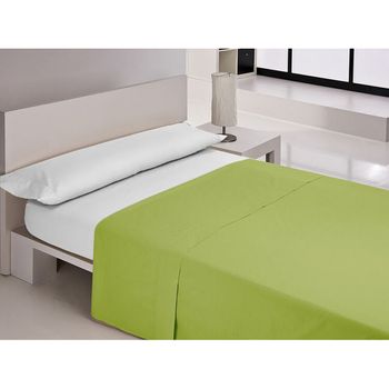 Sábana Encimera Happy Home Mix Colors Pistacho Cama De 90