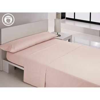 Juego De Sábanas Hosteline Iris Premium Rosa Cama De 200