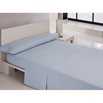 Juego De Sábanas Carla Rubini Denver Azul Cama De 135