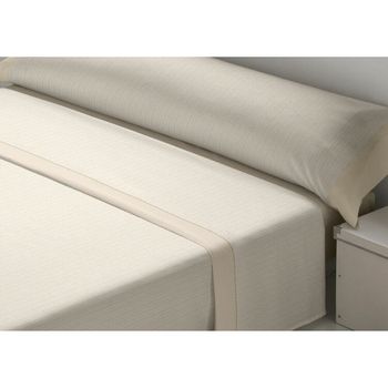 Juego De Sábanas D'or Cebra Beige Cama De 90 Franela