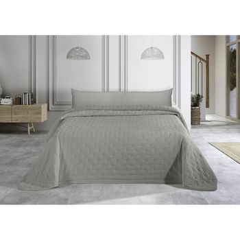 Colcha Casa Campo Andromeda Gris Perla Cama De 150 (3 Piezas)