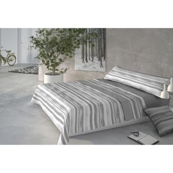 Juego De Sábanas Pierre Cardin Coralina Mediterraneo Gris Cama De 150