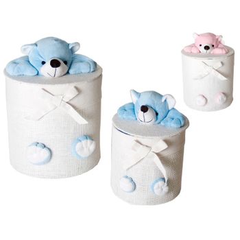 Pack 2 Pongotodo Osito Ours 26x26x28cm