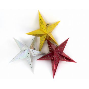 Estrella Plegable Navidad 90 Cm