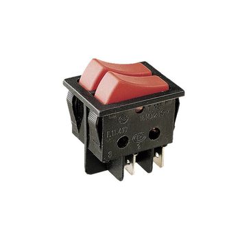 Outlet 11.410.i/n Interruptor Unipolar Doble Tecla Cuerpo Y Teclas Color Negro Tipo 2 Interruptores 16a/250v Electro Dh 8430552016808