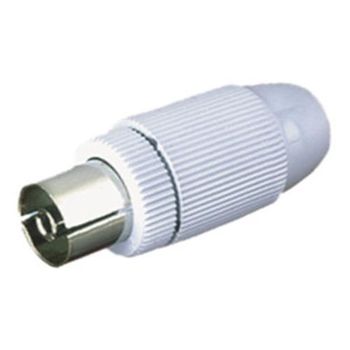 Conector Antena Hemb-recto Blanco 10534