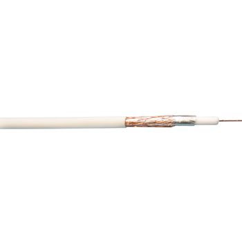 Cable Coaxial Antena TV 75 Ohms (5.0m/Blanco) - Cablematic