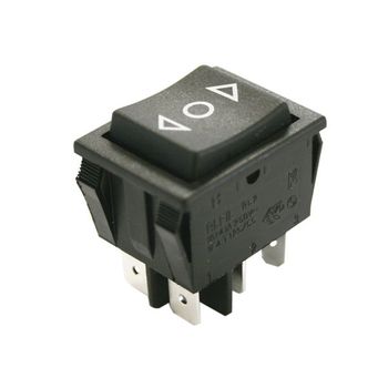 Outlet Interruptor 11.405.i/tp Bipolar Tipo Interruptor 3 Posiciones 16a/250v Faston On-off-on Electro Dh Color Negro 8430552113255