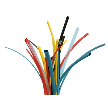 Pack De 10 Uds Tubo Termorretráctil De Poliolefina Libre De Halógenos De 9.5 Mm Electro Dh 40.000/9.5/am, Color Amarillo, 8430552142903