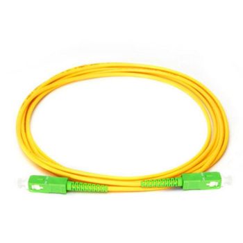 BeMatik - Cable de fibra óptica SC/APC a SC/APC monomodo simplex 9/125 de  25 m OS2 : : Informática