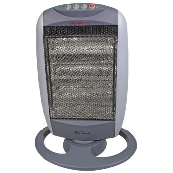 Estufa Halógena Oscilante Con 3 Potencias 400 / 800 / 1200w