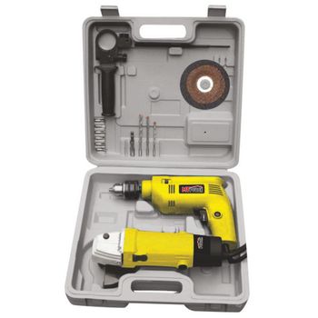 Kit Mini Amoladora Y Taladro 500w