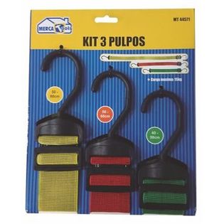 Kit 3 Pulpos