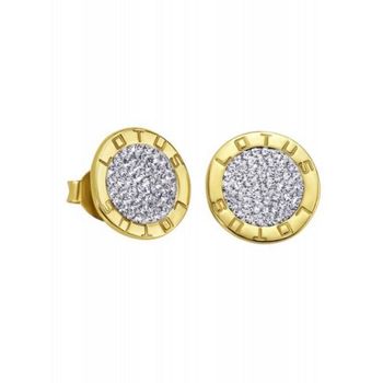 Pendientes Lotus Silver Lp1252-4-2 Mujer Gold