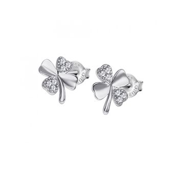 Pendientes Lotus Silver Cuatrébol Lp3108-4/1