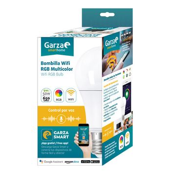 Garza Smart Home Foco LED para exterior Wifi (45 W, L x An x Al: 4,4 x 10,5  x 11 cm, IP65)