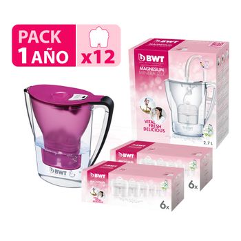 Bwt Jarra Penguin Morado + Pack 12 Flt