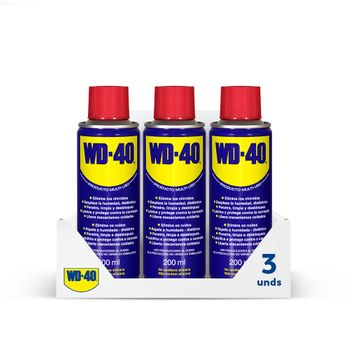 Wd40 200 Ml (200 Ml Pack 3 Unidades)