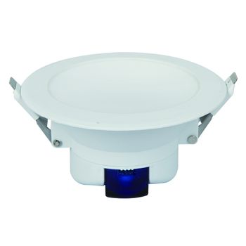 Plafón Empotrable Led Ip44 Blanco, 7w, 660 Lúmenes, Cct