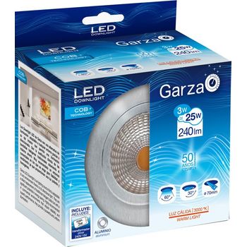 Foco Led Orient Empotr Red Ace 3 W - Garza - 400620