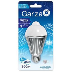 Garza Led Standard Sensor 6w E27 180o 350lm 40k