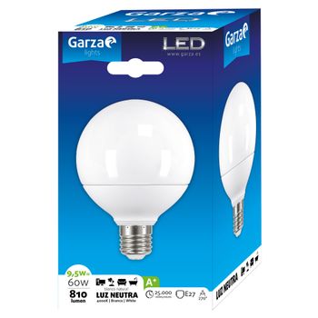 Bombilla Led Globo G95 9.5w E27 220º 806 Lumenes 220º Luz Fría