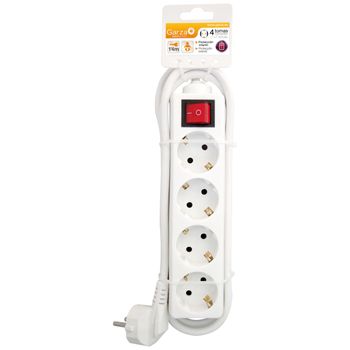 Carrete Eléctrico Estándar Italiano, 4 Enchufes, Cable H05vv-f3g1.5mm2,  50m, Ce con Ofertas en Carrefour