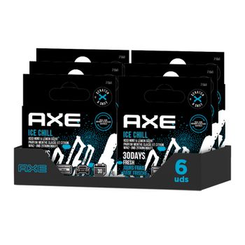 Pack De 6 - Pack De 2 Recambios Fragancia Black Para Ambientador Recargable Axe