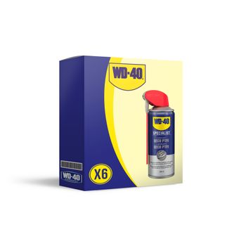 Pack 6 Unidades De Lubricante Seco Con Ptfe Spray 400ml