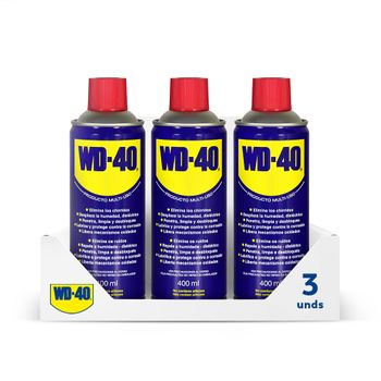 Wd-40 - Lubricante Wd40 400ml - Pack 3 Unidades.