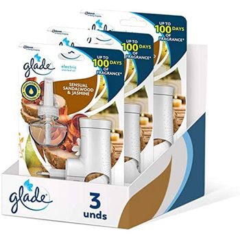 Glade® - Recambio para Ambientador Eléctrico Líquido con aceites  esenciales, aroma Bali, hasta 100 días, Unidad : : Salud y cuidado  personal