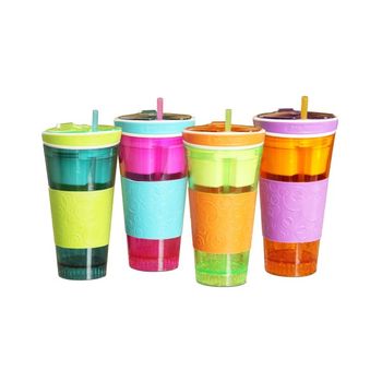 Taza Snackeez, Taper Y Taza 2 En 1