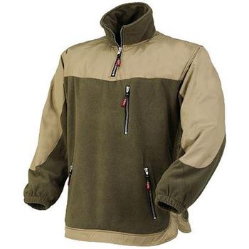 Sudadera Polar Crono Beige/verde T/l