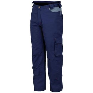 Pantalon Largo Stretch Azul Talla L