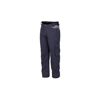 Pantalon Stretch Monocolor Azul Marca Issaline