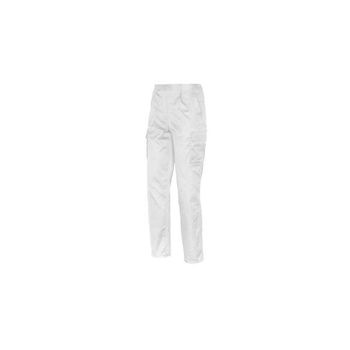 Pantalon Multibolsillos 195 Gr Euromix Issa T L Blanco